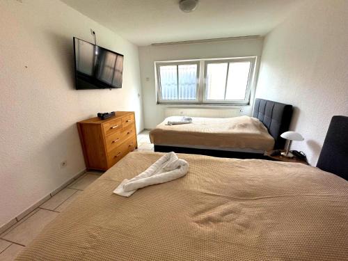Hamm Apartamento | Premium 2 Zimmer 4 Bett Apartment, SmartTV , Terrasse
