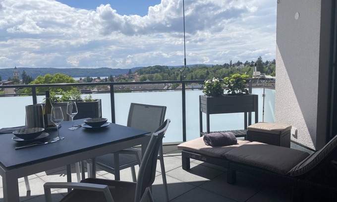 Ueberlingen Apartamento | Premium Apartment Hägerstraße - Überlingen Neue-Mitte
