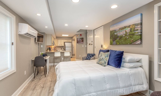 Abingdon Apartamento | Premium Studio in Historic District, Walking Distance to Restaurants & Shops!
