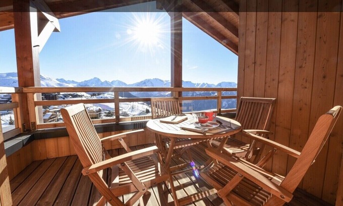 Viel-Alpe Apartamento | Prestigious ski-in/ski-out apartment with panoramic view