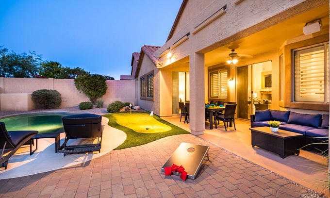 Carefree Crossing Casa | Listado nuevo, Piscina climatizada, Sala de juegos divertidos, Área principal, Servicio de conserjería, Más