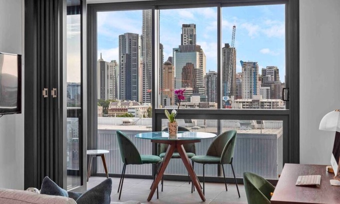 Fortitude Valley Apartamento | Prime position 1.5 BR w/ view/ parking / roof pool