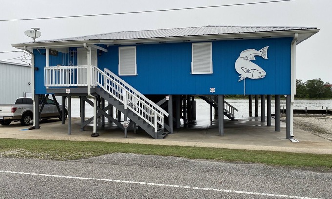 Chauvin Casa | Prime spot located on the water, Luxury living Bayou front living at its finest.
