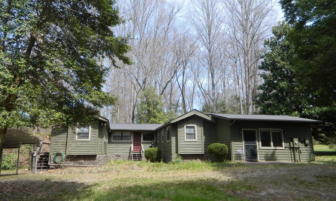 Hayesville Cabina | Primo location, Unique layout with lots of privacy, bring your pup!