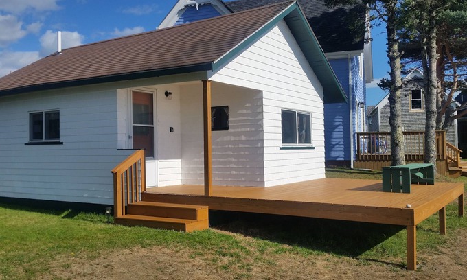 Jonesport Cabaña | Primrose Seaside Cottage por encima de la costa con magníficas vistas