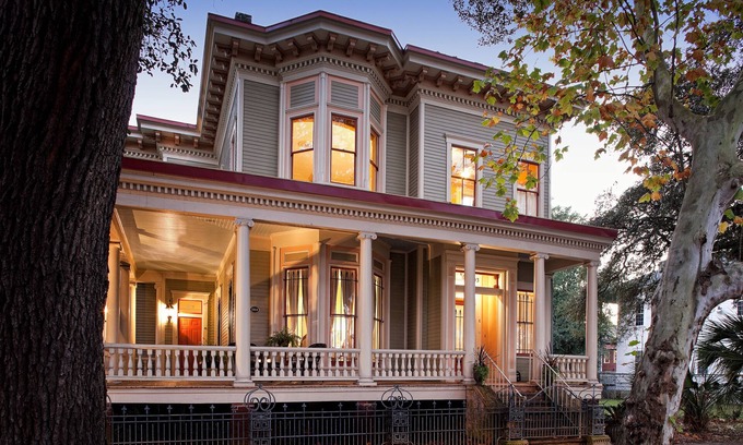 Historic Downtown Savannah Cama Y Desayuno | Printmaker's Inn