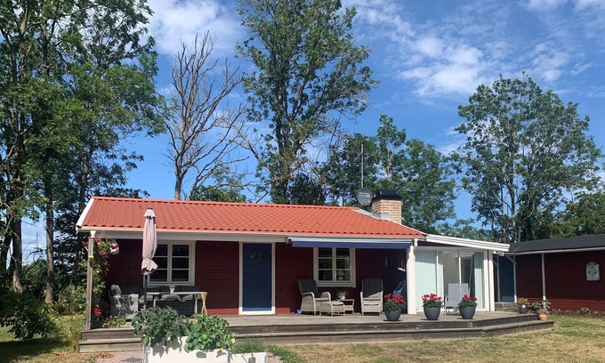 Storlinge Cabaña | Privat Cozy cottage with large plot 7 km from Borgholm.