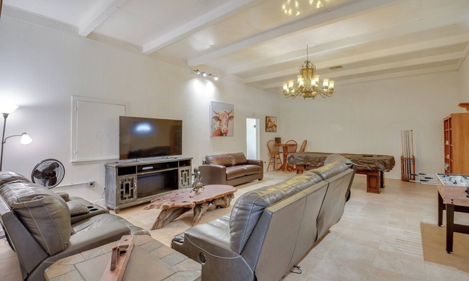 Bunnell Casa | Private 3-Acre Retreat w/ Game Room in Bunnell!