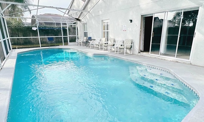 Lake Davenport Estates Villa | Private 4 bedroom pool home in Disney Area