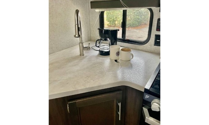 Rosehill Casa | Private and delightful one bedroom travel trailer