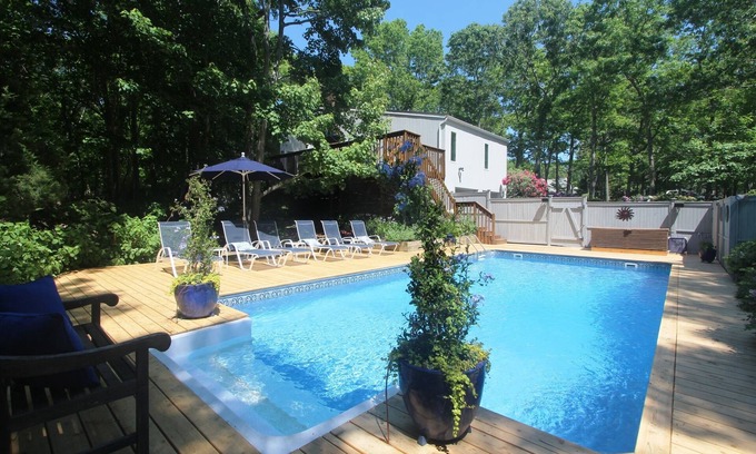 Springs Casa | Inmaculada casa en Springs / East Hampton con piscina