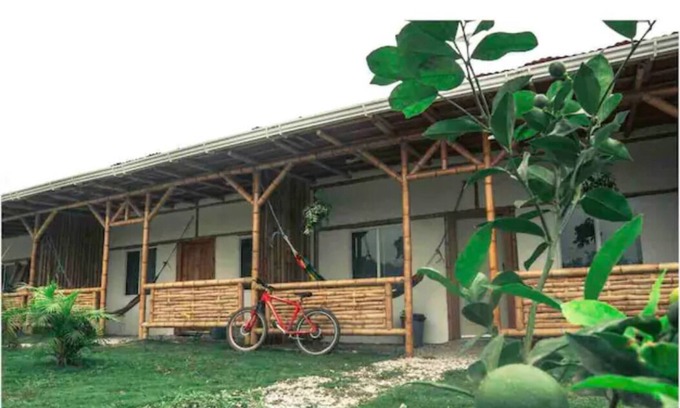 Montañita Casa | Private New 2BD/1Bath Bungalow on Lush Green Land