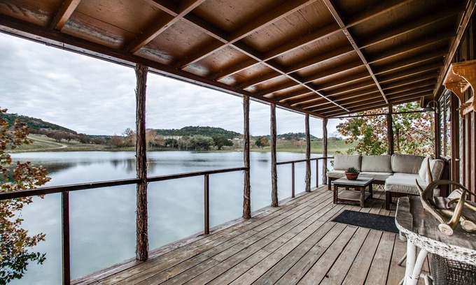 Boerne Casa | Cabaña privada en un lago de 120 acres, 4. 5 millas de Boerne