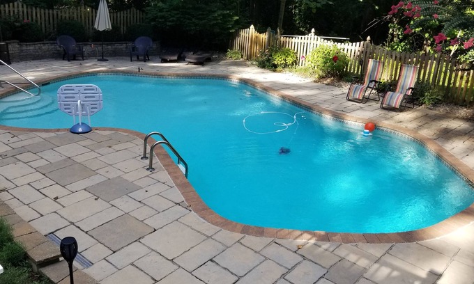 Annapolis Apartamento | Private coastal Guest Suite with pool. Minutes from Downtown Annapolis and USNA