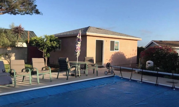 Morena Cabaña | Private Cottage by Mission Bay with Pool, and Spa Massage chair inside!