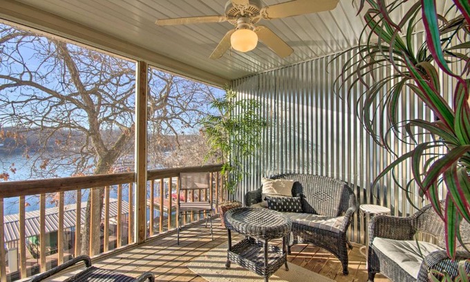 Lake Ozark Casa | Private Dock and Lake Ozark Views Waterfront Haven