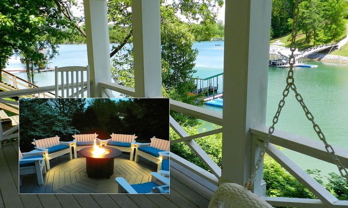 Winchester Casa | Private dock/gazebo on quiet cove. Tims Ford Lake!