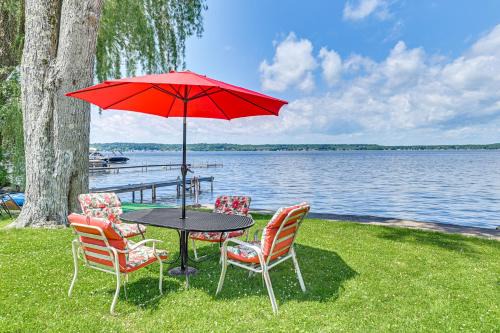Saratoga Springs Casa | Private Dock Lakefront Gem on Saratoga Lake