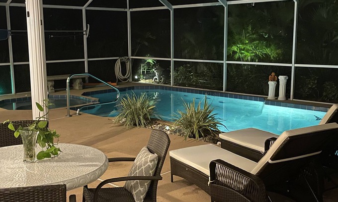 Palm Bay Casa | Piscina privada en casa de Florida