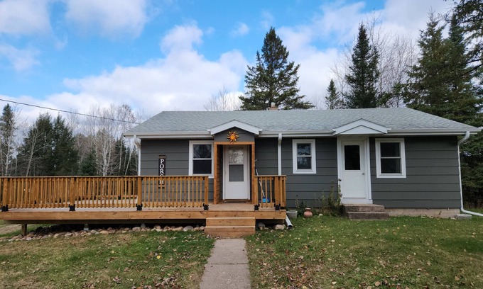 Park Falls Casa | Private getaway on 23 acres. Full access to snowmobile/UTV trails from property!