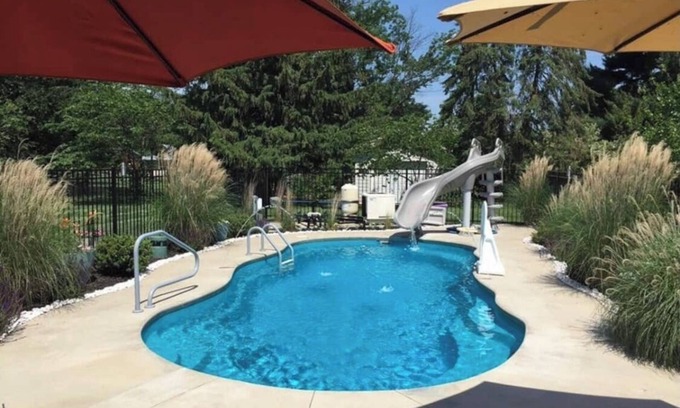 Lexington Casa | PRIVATE heated pool & hot tub, dogs ok, near Keeneland