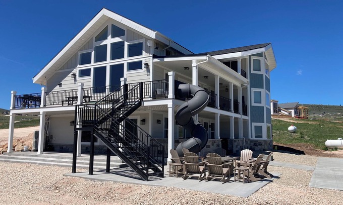 Sweetwater Casa | New Listing! Sleeps 33! Private Hot Tub! Ideal Beach Access! Slide! Pickleball!