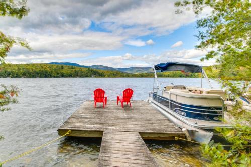 Stoneham Casa | Private Island with 2 Cottages on Kezar Lake!