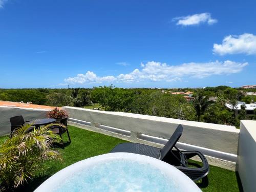 Puerto Aventuras Apartamento | Private Jacuzzi, Golf Getaway, sunrise view