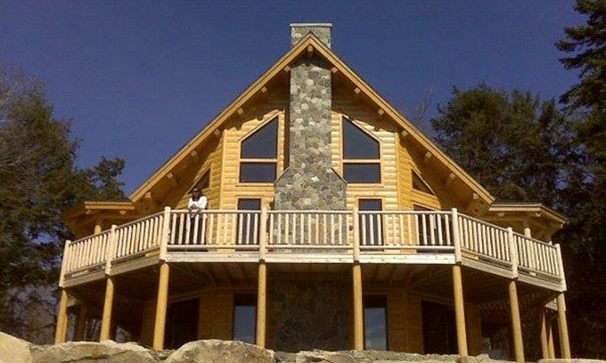 Beaver Cove Cabina | Inicio de registro privado con hermosas vistas del lago Moosehead y las montañas