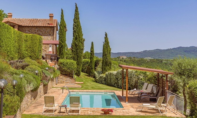 Citta della Pieve Villa | VILLA PRIVADA TOSCANA CON A / C Y PISCINA !!! / 4-6-8personas