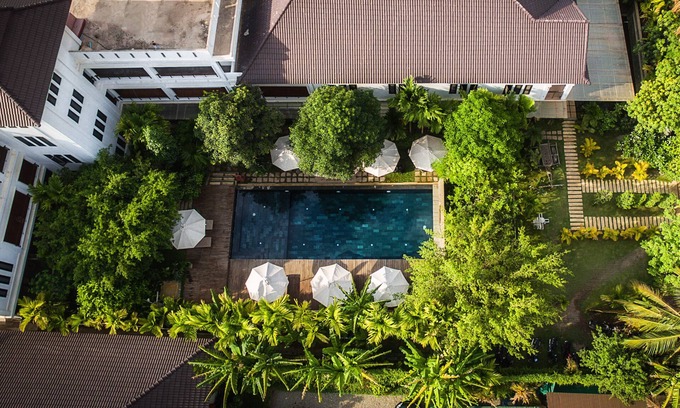 Siem Reap Hotel | Habitación de lujo privada con balcón - Traslado gratuito de ida y vuelta al aeropuerto