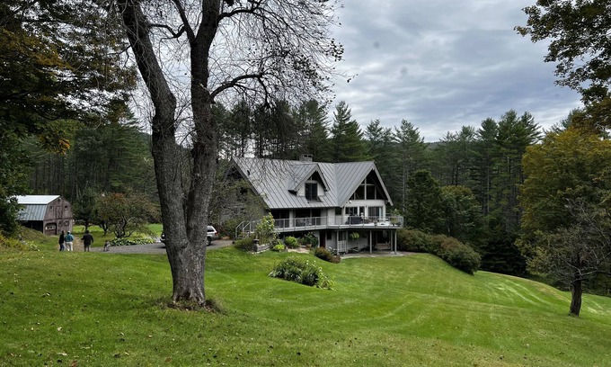 Sharon Casa | Private mountain lodge and estate w/ lakes, trails, close to Dartmouth, & skiing
