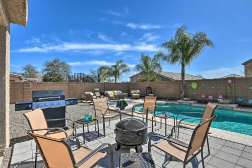 San Tan Valley Casa | Private Pool and Hot Tub San Tan Valley Home