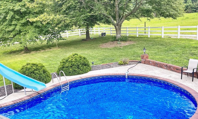 Brookline Station Casa | Private Pool at The Redemption Ranch