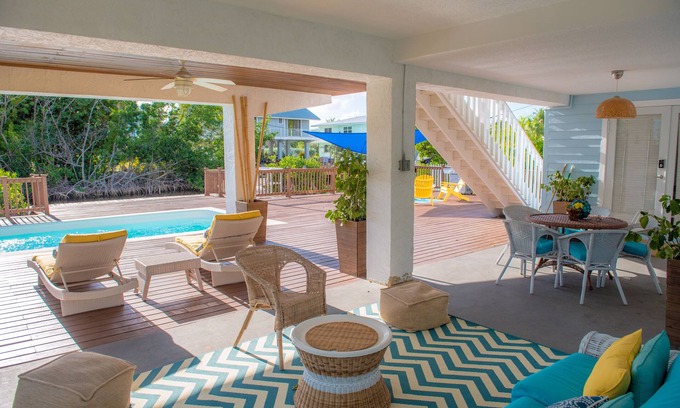 White Marlin Beach Casa | Piscina privada, casa rural completamente renovada en Islamorada