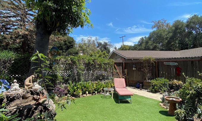 Montecito Casa | Private quiet cottage best for 2-3, no worries pet friendly
