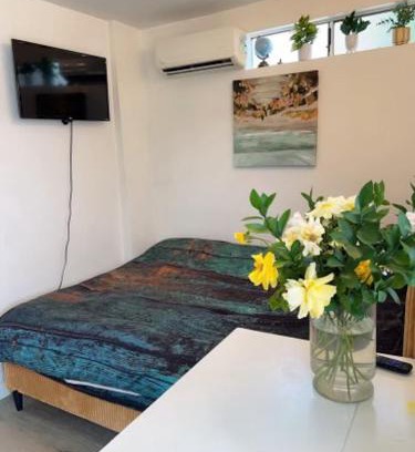 South San Gabriel Chalet De Esquí | private & Quiet unit D Bed & bath