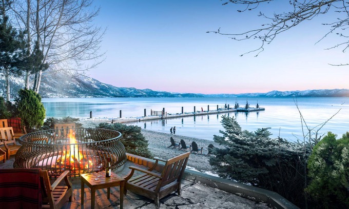 Incline Village Complejo | Private Resort Beach Access 2-Bedroom Sierra Lodge Suite + Amenities