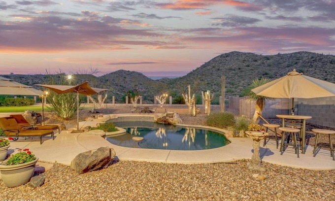 Peoria Villa | 5 + bedroom 6,800 sq ft Large Group Desert Mountain Villa sleeps up to 18
