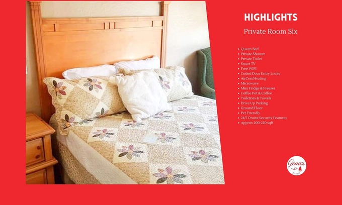 Dunlap Apartamento | Private Room #6: Queen + Private Bathroom