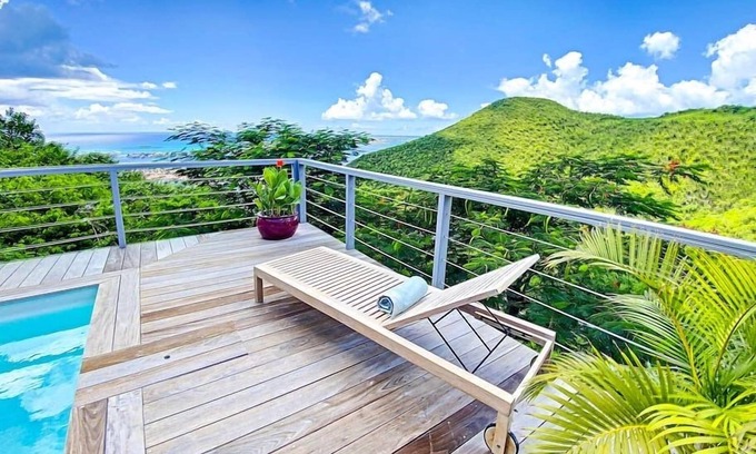 Almond Grove Casa | Private room in Villa Casa Blue pool sea view
