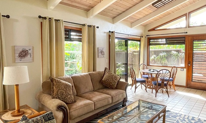 Poipu Cabaña | Private & Serene Cottage Poipu Beach TVNC #4209