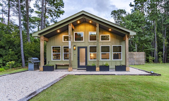 Kitty Hawk Cabaña | Private Small House at Kitty Hawk Reserve, OBX! Hot Tub & Beach included!