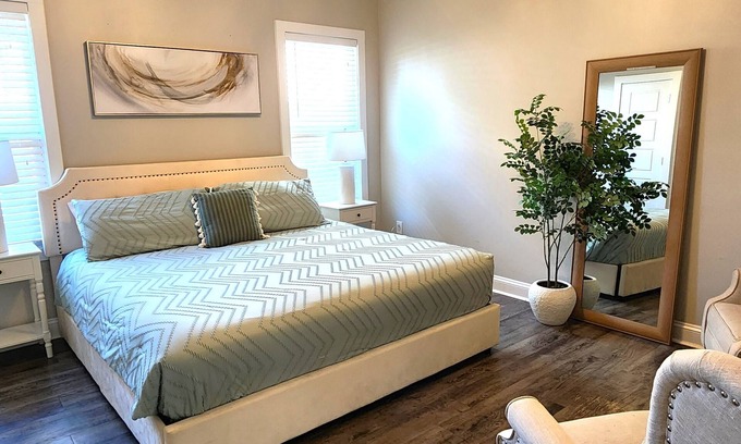 Charlotte Casa | Private, Spacious, and Modern Home with King Bed