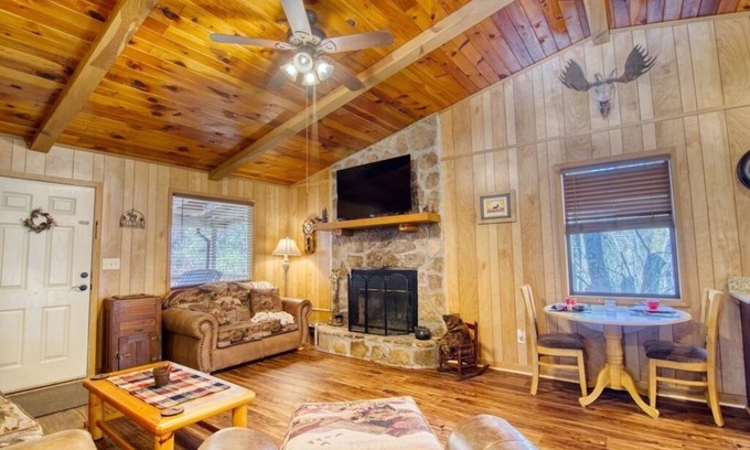 Cosby Cabina | Private - Spacious- Creek Lined Cabin