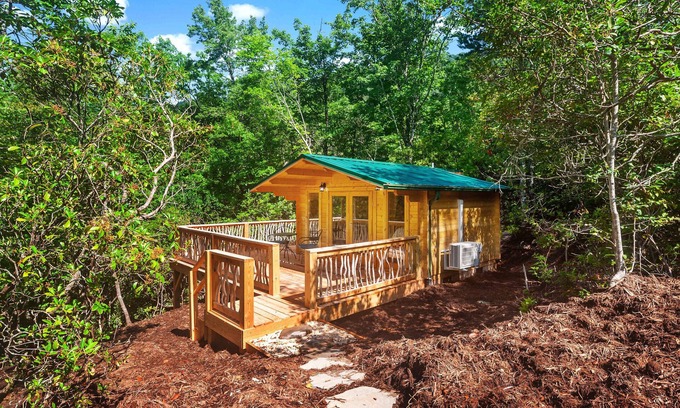 Marion Cabina | PRIVATE Tiny Cabin+90 acres of hiking+baby goats