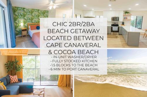 Port Canaveral Apartamento | Private Tropical Beach Oasis - Coral