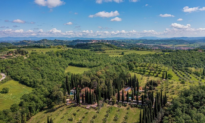 Po' Bandino Villa | VILLA DE LUJO TOSCANA CON PISCINA E IGLESIA PRIVADA