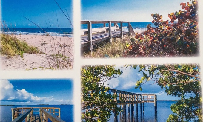 Fort Pierce Casa | $ 375/3 NITE STAY JUNIO 1-SEPT 30. UN MINUTO DE PASEO A LA PLAYA, RODEADO POR LA NATURALEZA.