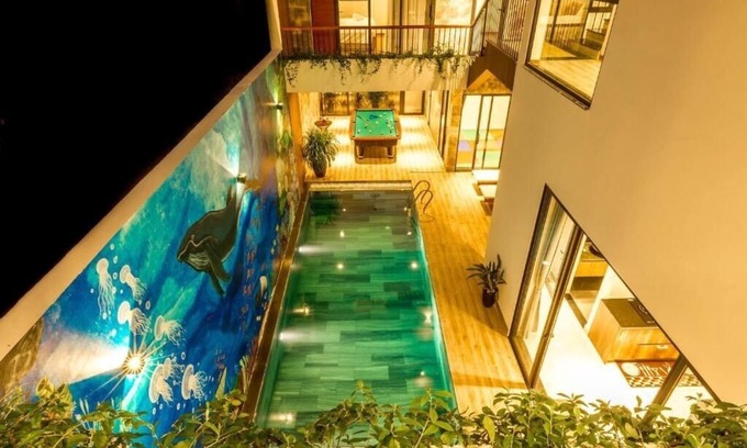 Cam An Villa | Villa y piscina privada cerca de la playa 700 metros
